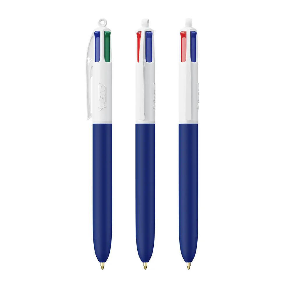 Stylo BIC 4 Couleurs Soft Touch
