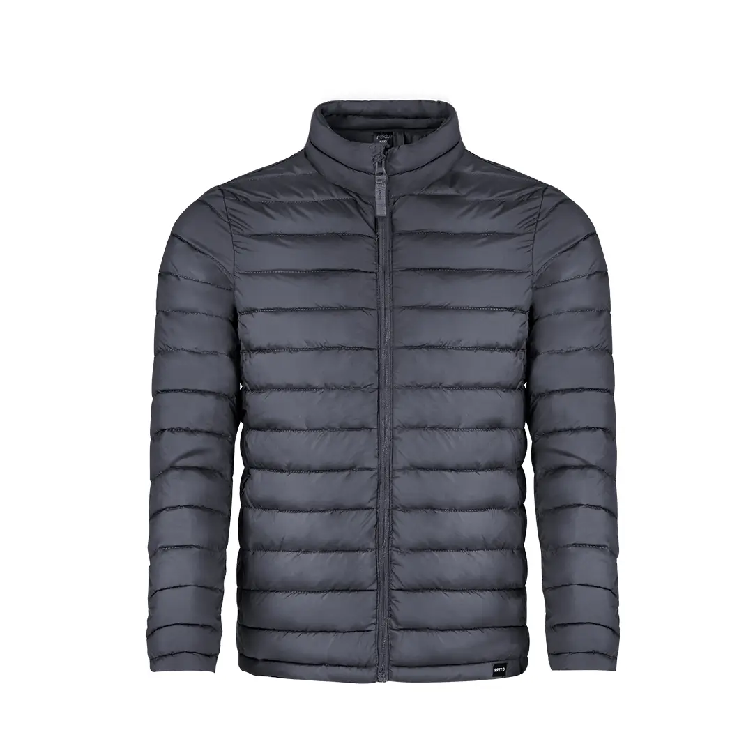 Doudoune zippée – économique 100% RPET (effet plume, coupe-vent)