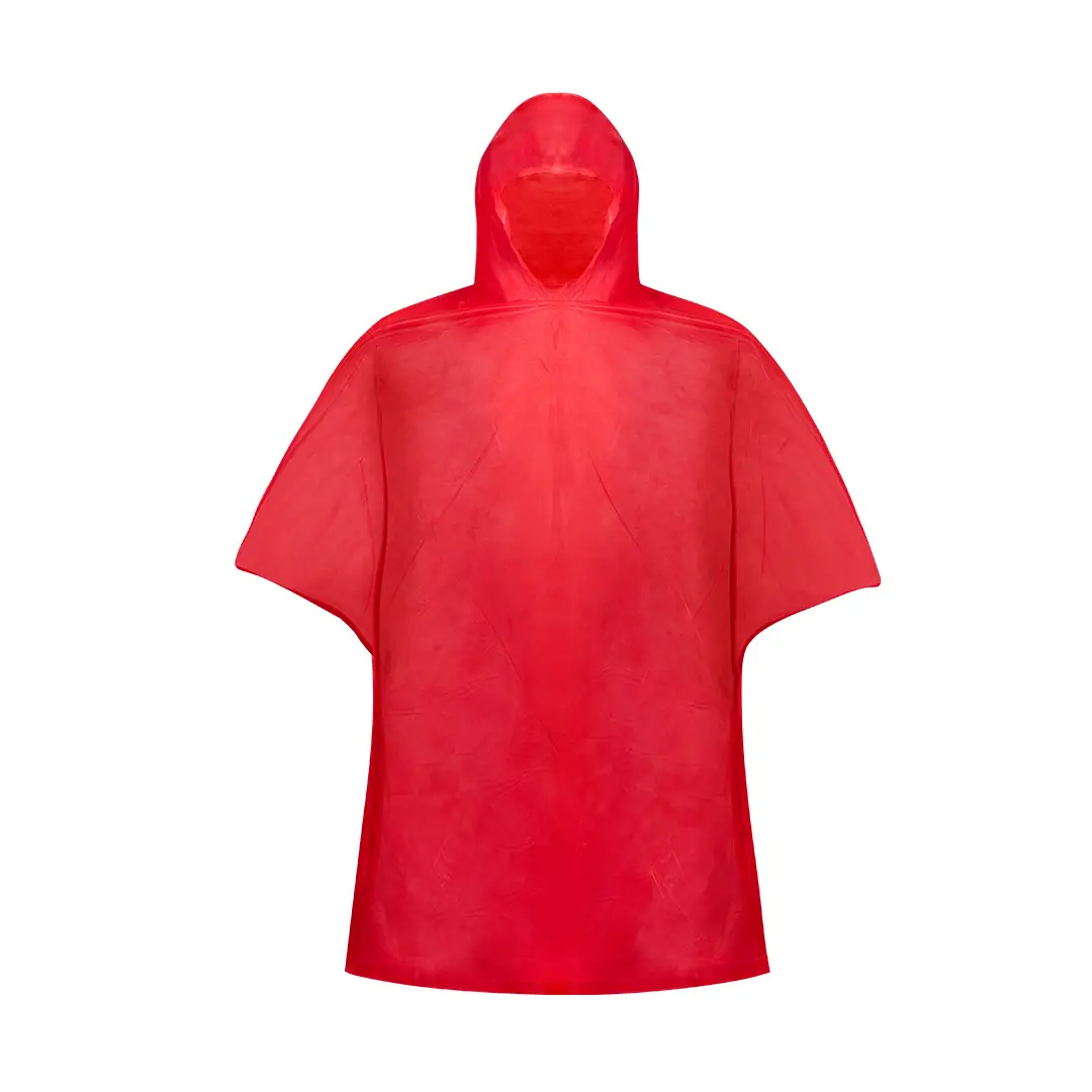 Poncho pliable économique à capuche