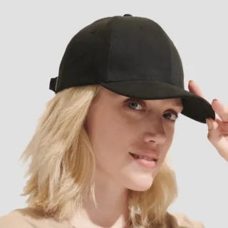 Casquette 6 panneaux coton brossé personnalisable