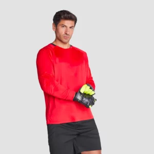 Maillot de gardien de football manches longues unisexe