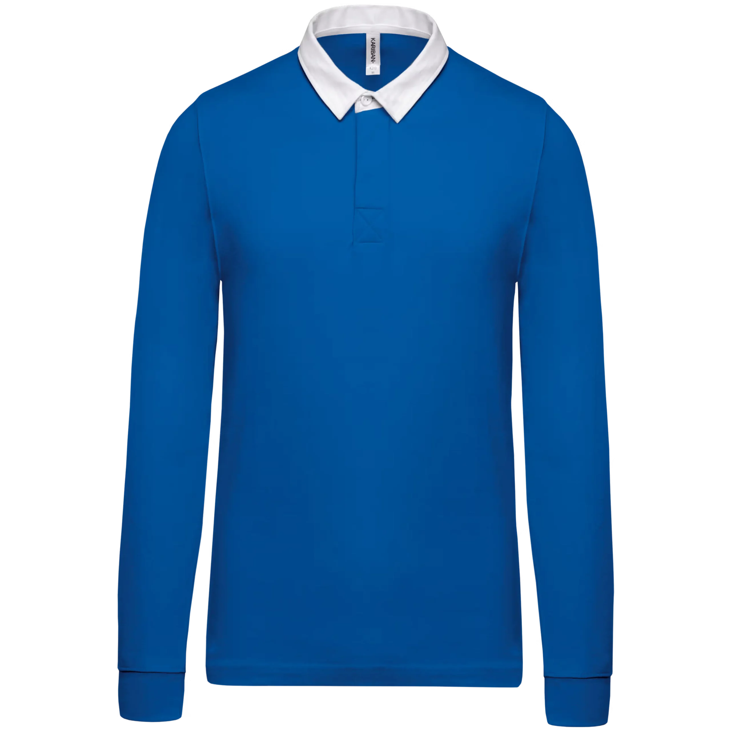 Polo rugby 280g coton peigné jersey — manches courtes