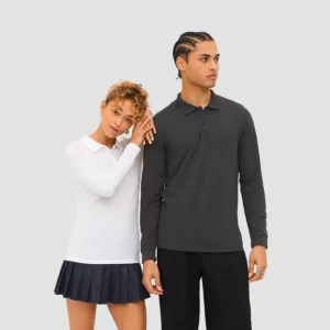 Polo 180g piqué manches longues- PERFECT LSL