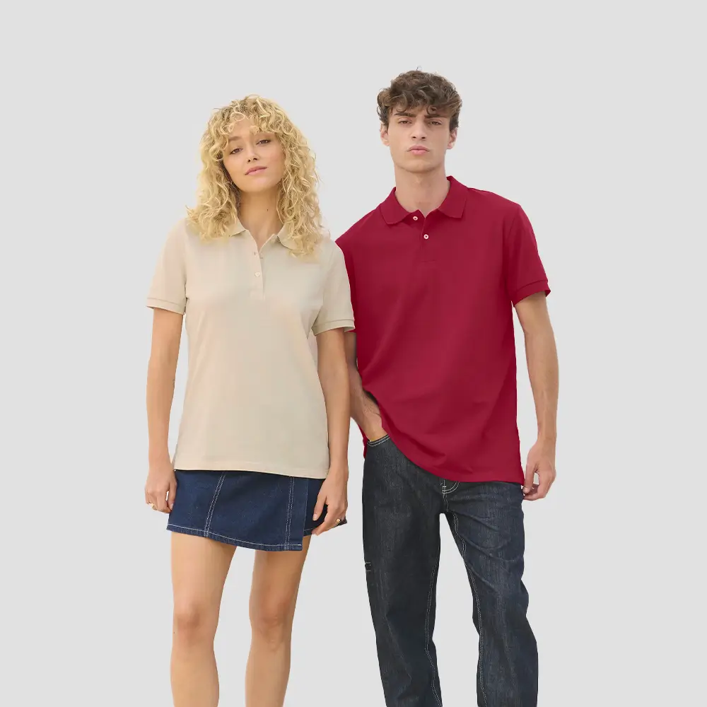 Polo 210g maille piqué unisexe - PACIFIC