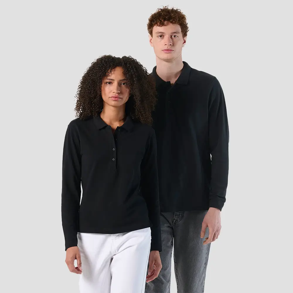 Polo 210g piqué manches longues - WINTER II