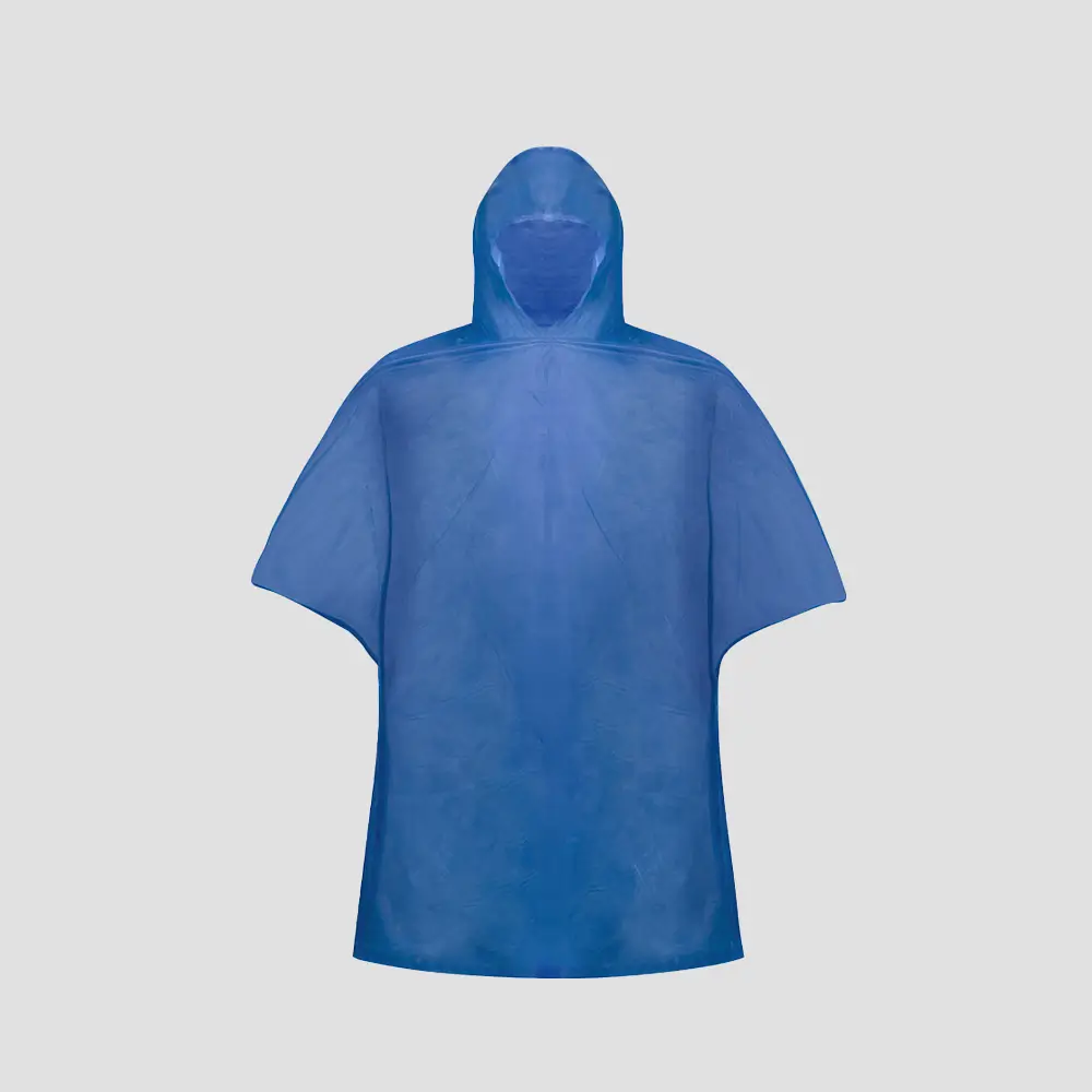 Poncho pliable économique à capuche