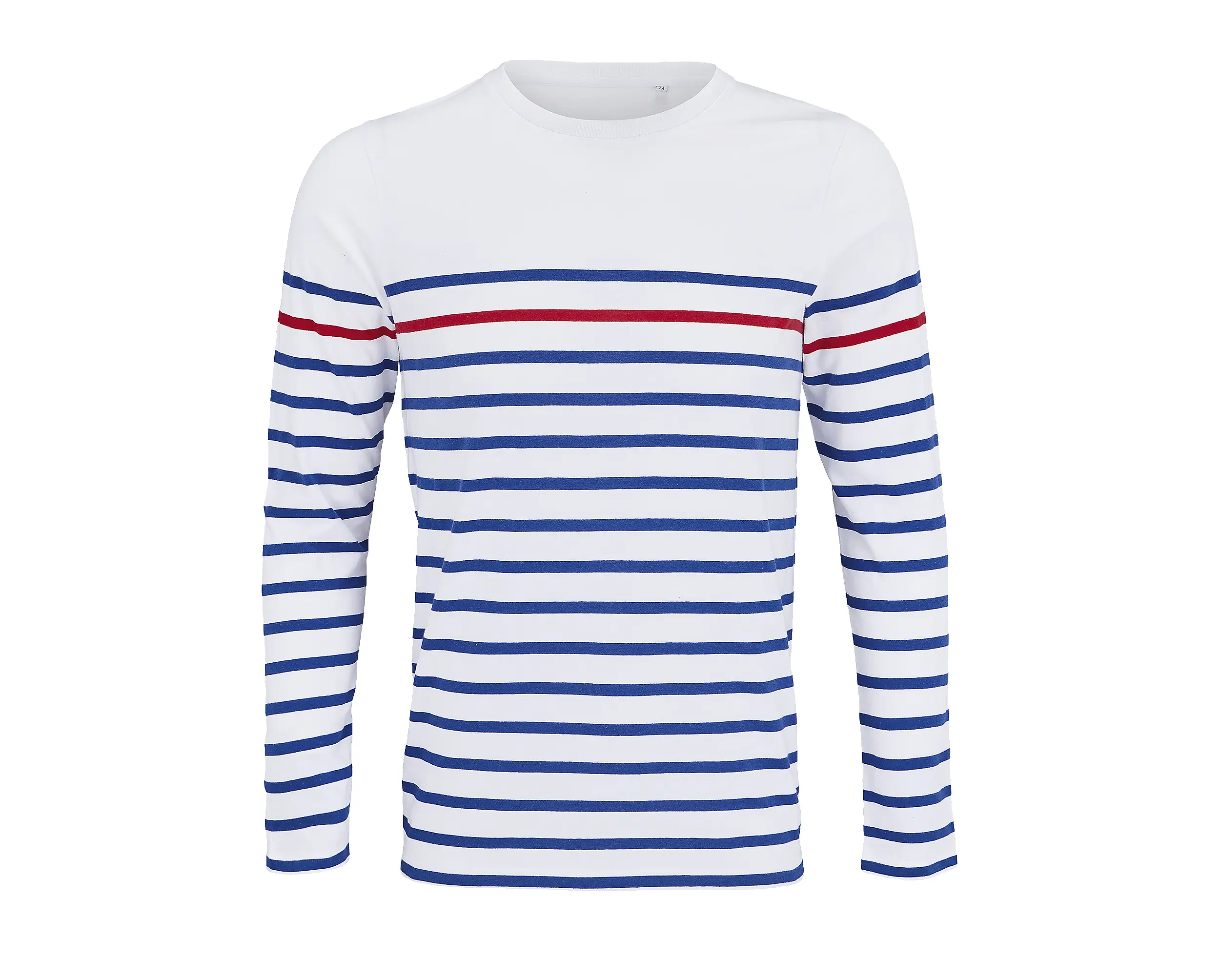 T-shirt manches longues à rayures - MATELOT