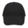 Casquette 6 panneaux coton brossé personnalisable - Noir