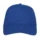 Casquette 6 panneaux coton brossé personnalisable - Bleu royal