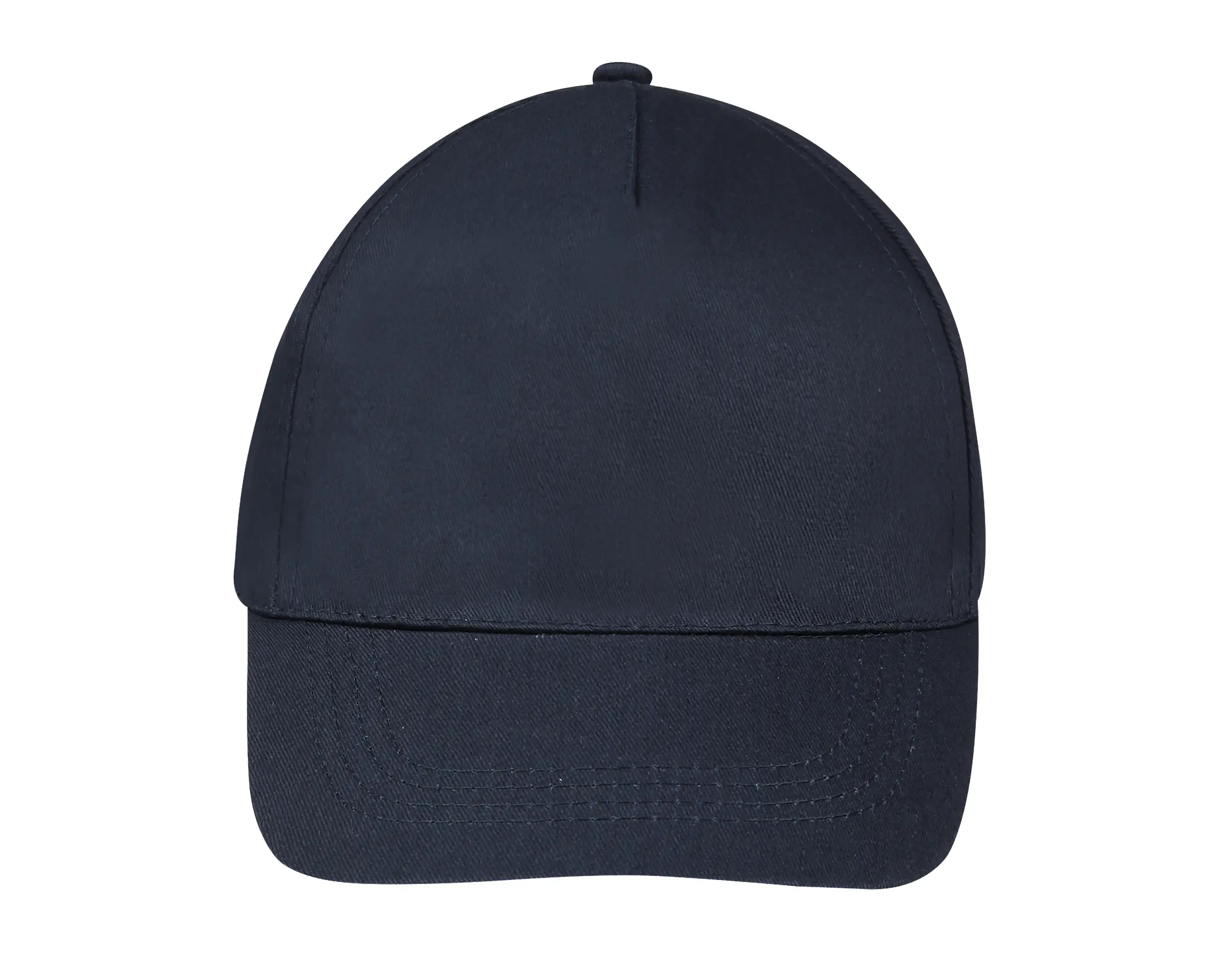 Casquette 5 panneaux coton brossé économique