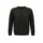 Sweat 280g coton bio col rond - COMET - Anthracite foncé