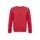 Sweat 280g coton bio col rond - COMET - Rouge