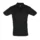 Polo 180g maille piqué - PERFECT - Noir