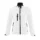 Veste softshell 340g femme zippée - Blanc