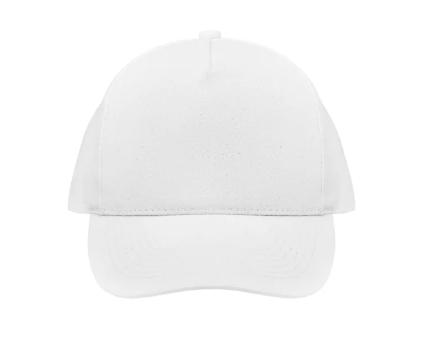 Casquette 5 panneaux en coton recyclé – Image 7