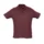 Polo 170g maille piqué coupe droite - SUMMER II - Rouge