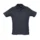 Polo 170g maille piqué coupe droite - SUMMER II - Bleu marine