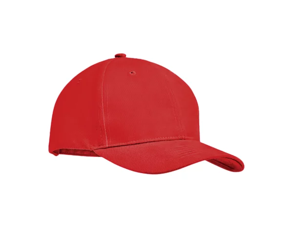 Casquette 6 panneaux coton brossé 280g – Image 5