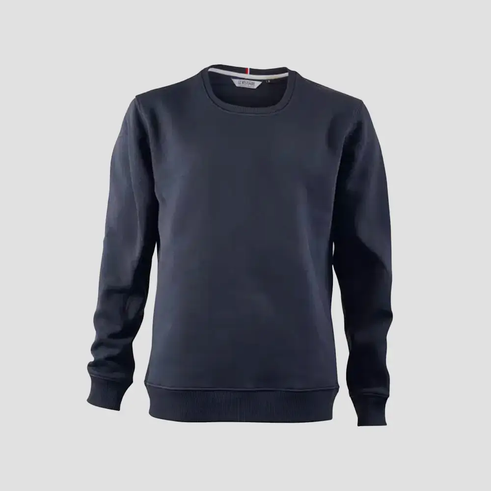 Sweat 360g coton bio col rond Made in France