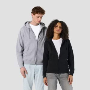 Sweat zippé capuche 280 g homme - SPIKE