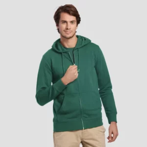 Sweat zippé unisexe 350 g Made in France- MONTAIGNE