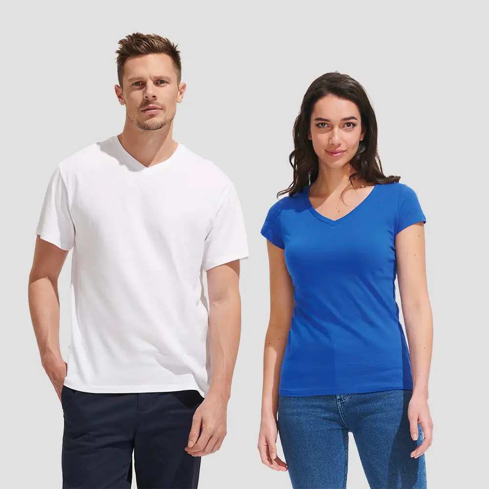 T-shirt col V classique - Victory