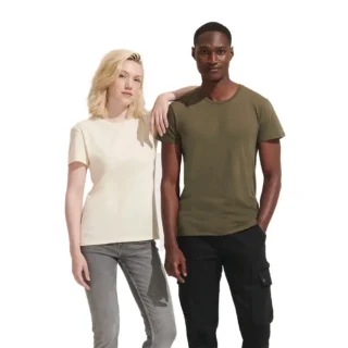 T-shirt manches courtes 50% coton recyclé - RE CRUSADER