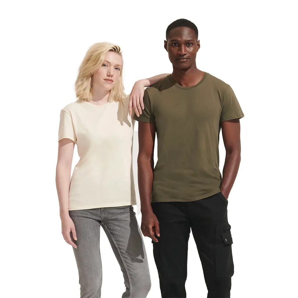 T-shirt manches courtes 50% coton recyclé - RE CRUSADER