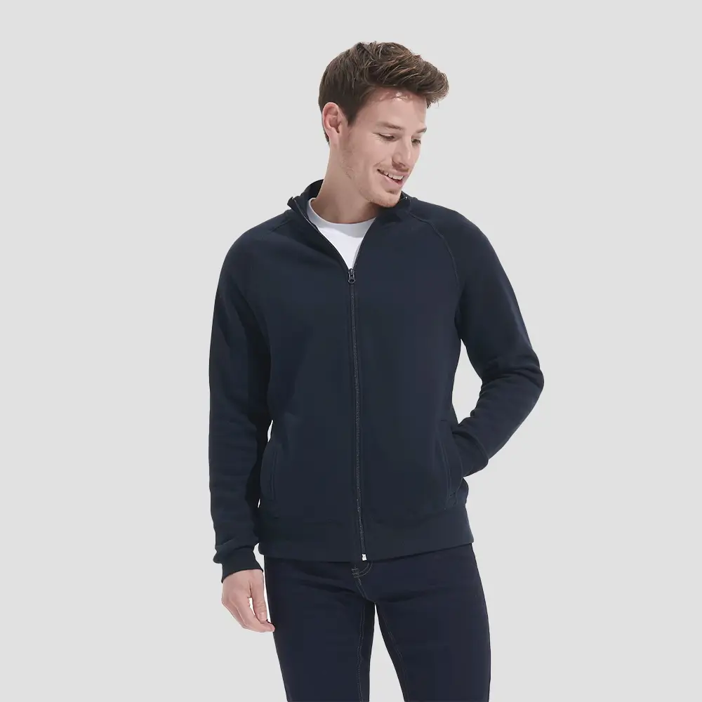 Veste zippée 280g coton/polyester - SUNDAE