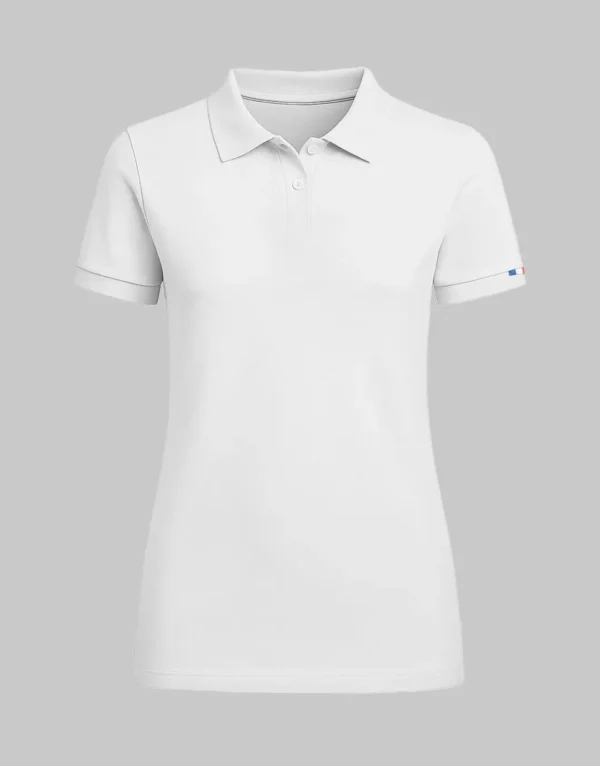 Polo coton bio femme 220 g Made in France – Image 6