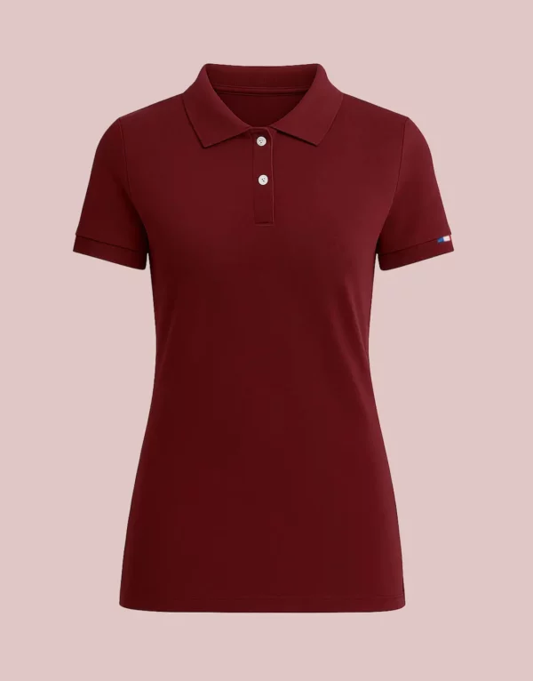 Polo coton bio femme 220 g Made in France – Image 5