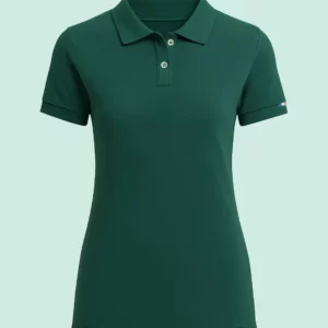 Polo coton bio femme 220 g Made in France – Image 2