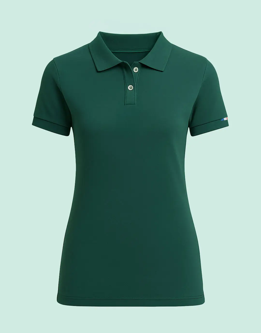 Polo coton bio femme 220 g Made in France