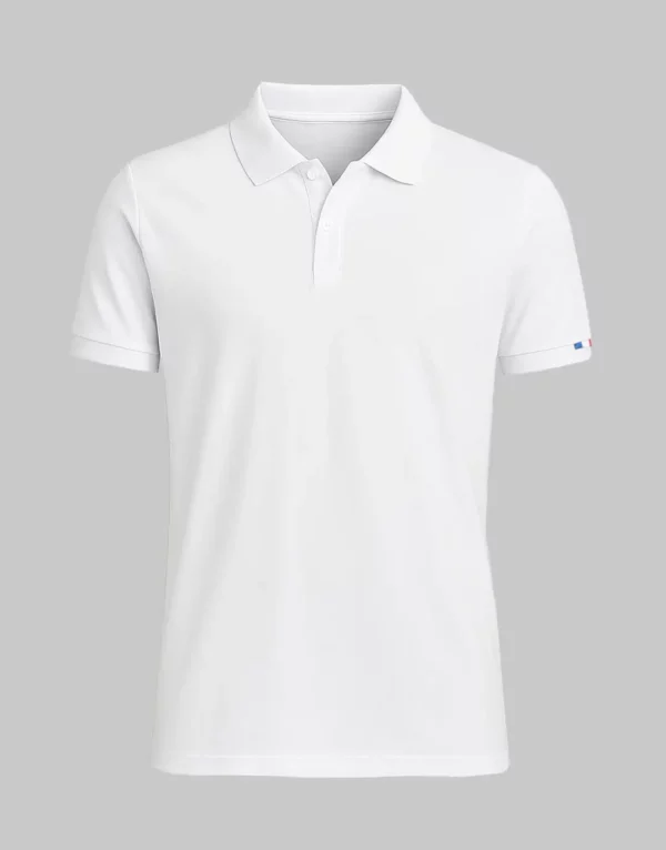 Polo coton bio homme 220 g Made in France – Image 2