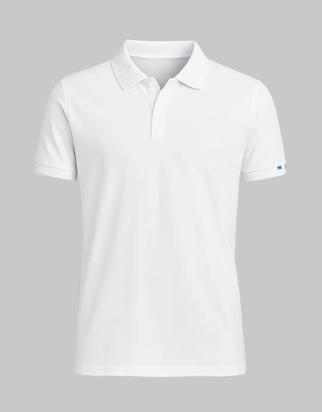 Polo coton bio homme 220 g Made in France