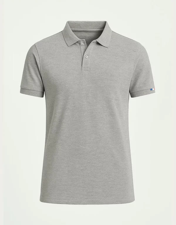 Polo coton bio homme 220 g Made in France – Image 3