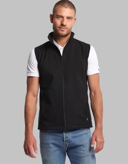 Bodywarmer softshell homme Made in France