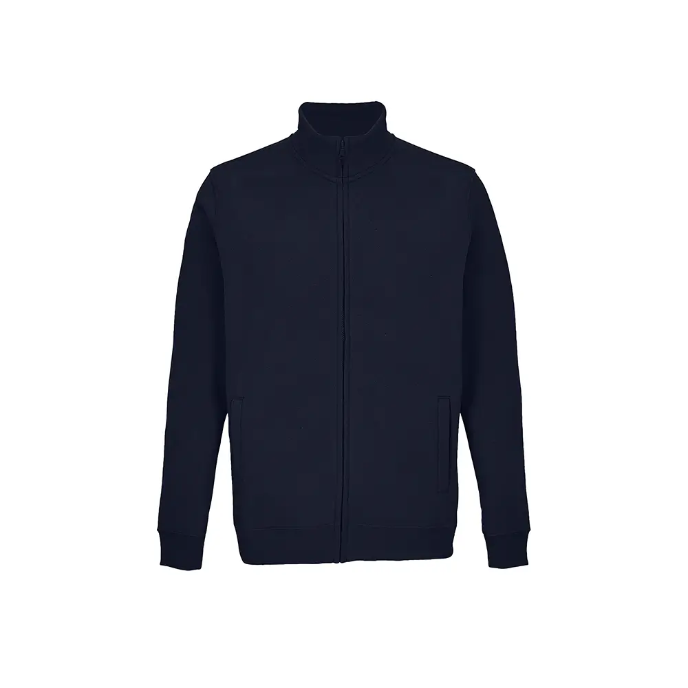 Sweat zippé 280 g unisexe en coton/recyclé - COOPER – Image 7