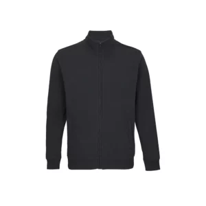 Sweat zippé 280 g unisexe en coton/recyclé - COOPER – Image 6