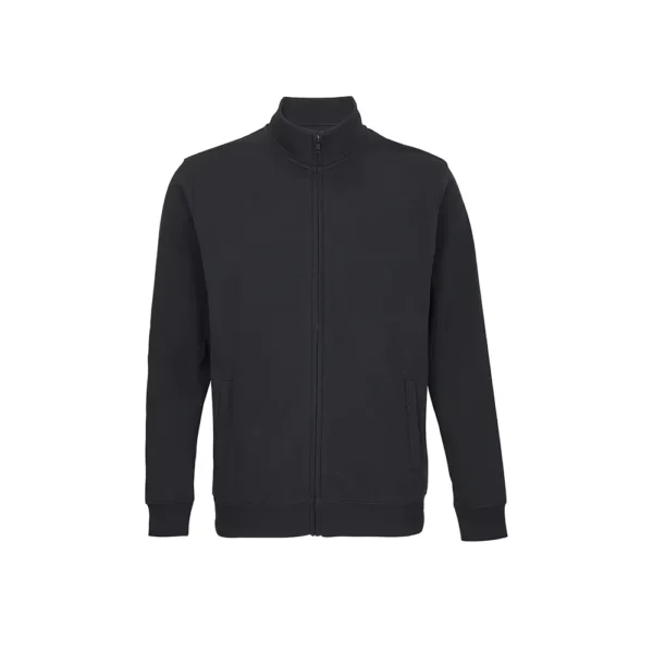 Sweat zippé 280 g unisexe en coton/recyclé - COOPER – Image 6
