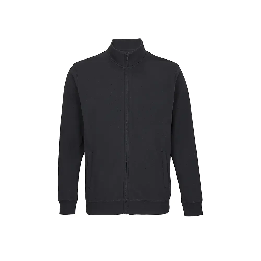 Sweat zippé 280 g unisexe en coton/recyclé - COOPER – Image 6