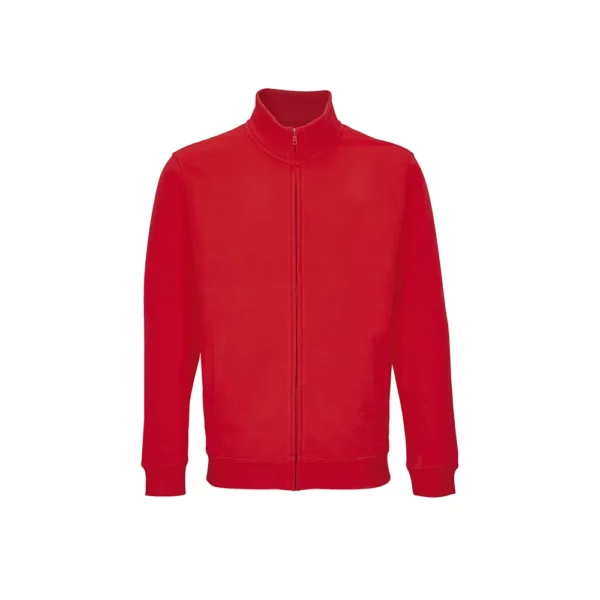 Sweat zippé 280 g unisexe en coton/recyclé - COOPER – Image 5