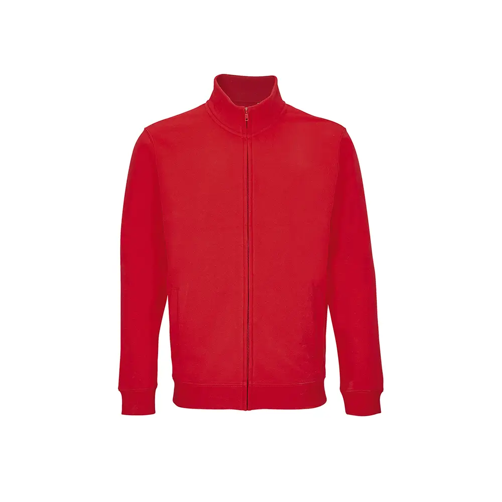 Sweat zippé 280 g unisexe en coton/recyclé - COOPER – Image 5