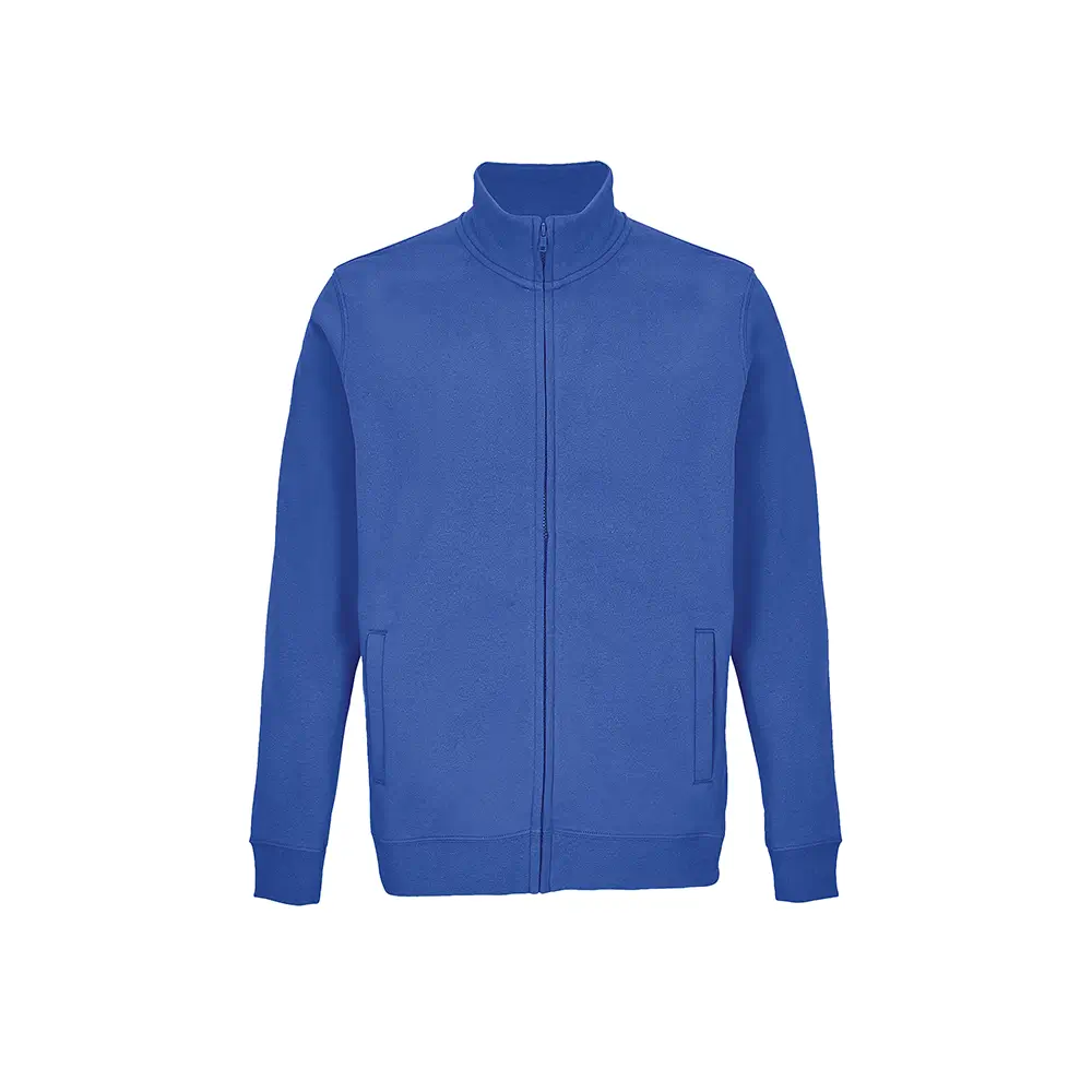 Sweat zippé 280 g unisexe en coton/recyclé - COOPER – Image 4