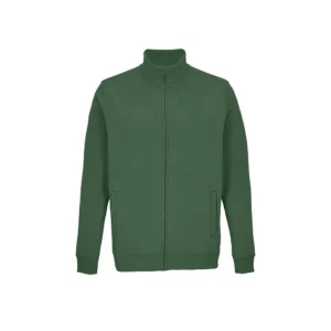 Sweat zippé 280 g unisexe en coton/recyclé - COOPER – Image 3