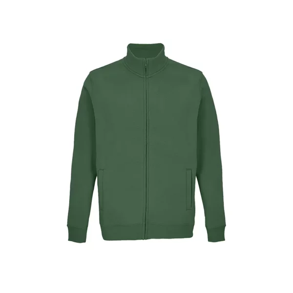 Sweat zippé 280 g unisexe en coton/recyclé - COOPER – Image 3