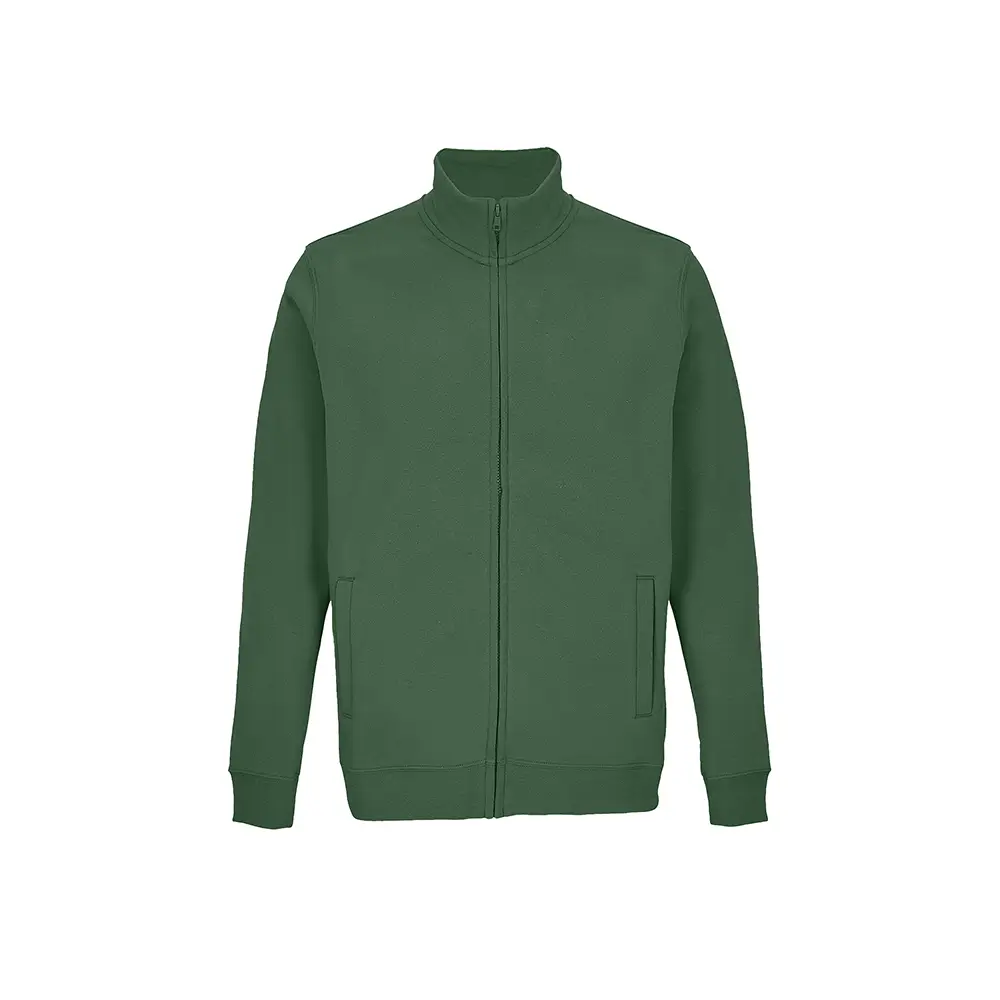 Sweat zippé 280 g unisexe en coton/recyclé - COOPER – Image 3