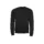 Sweat 260g coton/polyester col rond - SPIDER - Noir