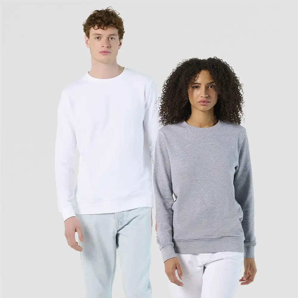 Sweat 280g coton bio col rond - COMET