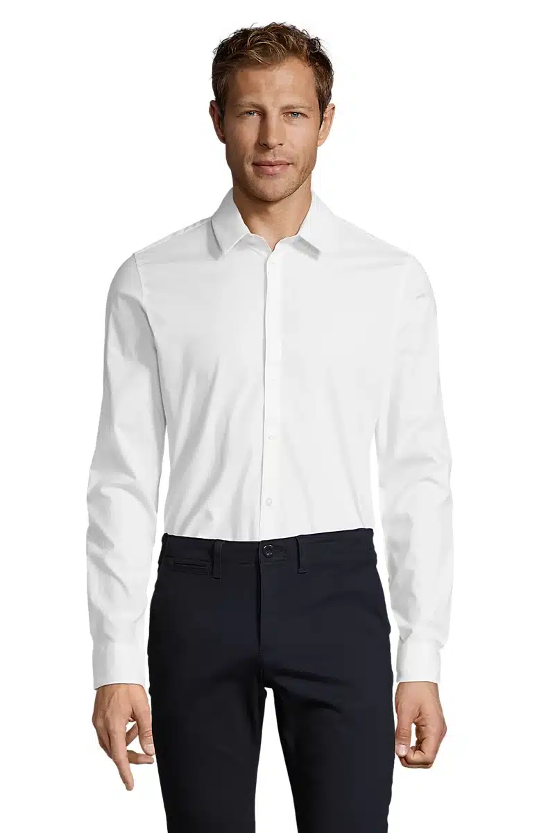 Chemise stretch 120g (coupe slim) - BLAKE